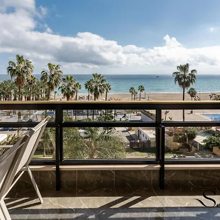 1st Line From The Beach, Views, Pool, Parking Апартаменты Торремолинос
