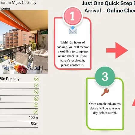 1st Line From The Beach, Views, Pool, Parking Apartamento *